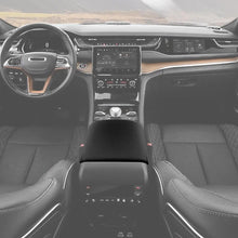 For 2022+ Jeep Grand Cherokee L Center Consol Armrest Box Pad Cover Trim RT-TCZ