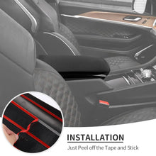 For 2022+ Jeep Grand Cherokee L Center Consol Armrest Box Pad Cover Trim RT-TCZ