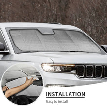 For 2022+ Jeep Grand Cherokee L Front Windshield Visor Sun Shade UV Blocking Insulate RT-TCZ