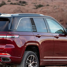 For 2022+ Jeep Grand Cherokee L Rear Small Window Sticker Decal Cover RT-TCZ