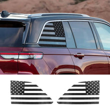 For 2022+ Jeep Grand Cherokee L Rear Window Decals Sticker Trim US Flag RT-TCZ