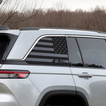For 2022+ Jeep Grand Cherokee L Rear Window Decals Sticker Trim US Flag RT-TCZ