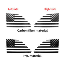 For 2022+ Jeep Grand Cherokee L Rear Window Decals Sticker Trim US Flag RT-TCZ