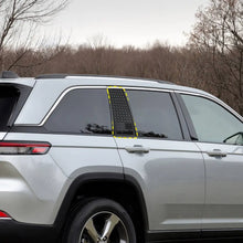 For 2022+ Jeep Grand Cherokee L Rear Window Triangle Glass Decor Cover RT-TCZ