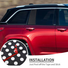 For 2022+ Jeep Grand Cherokee L Rear Window Triangle Glass Decor Cover RT-TCZ