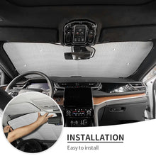 For 2022+ Jeep Grand Cherokee L Windshield Window Glass Sun Visor Full Sunshade RT-TCZ