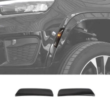 For 2024+ Jeep Grand Cherokee Smoked Front Wheel Eyebrow Light Cover Trim RT-TCZ