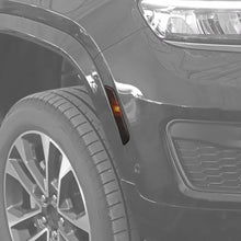 For 2024+ Jeep Grand Cherokee Smoked Front Wheel Eyebrow Light Cover Trim RT-TCZ