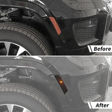 For 2024+ Jeep Grand Cherokee Smoked Front Wheel Eyebrow Light Cover Trim RT-TCZ