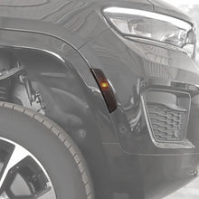 For 2024+ Jeep Grand Cherokee Smoked Front Wheel Eyebrow Light Cover Trim RT-TCZ