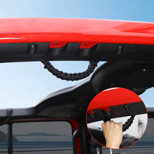 For 2024+ Jeep Wrangler JL/Gladiator JT 4 x Roll Bar Roof Top Paracord Grab Handles Grip US Flag 4-Door RT-TCZ