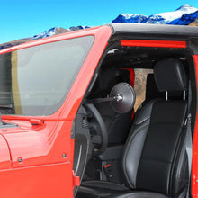 For 2024+ Jeep Wrangler JL/Gladiator JT Side Rearview Mirror A-pillar Grab Handle Rear View Mirror Black RT-TCZ