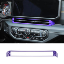 For 2024+ Jeep Wrangler JL & Gladiator JT Center Air Vent Bezel Trim RT-TCZ