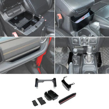 For 2024+ Wrangler JL/Gladiator JT Co-Pilot Grab Bar/ Armrest Box Inside And Outside/ Gear Shift Center Console Storage Box RT-TCZ