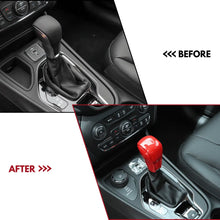 For Jeep 2019+ Cherokee/ 2018+ Grand Commander/Commander Gear Shift Knob Handle Trim Cover RT-TCZ