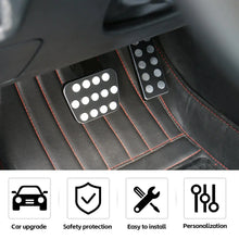For Jeep Cherokee /Grand Commander & Unlimited Brake Pedal Gas Pedal Cover Black RT-TCZ