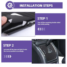 For Jeep Compass 07-16/Patriot 11-16 Gear Shift Panel Decor Trim Carbon Fiber RT-TCZ