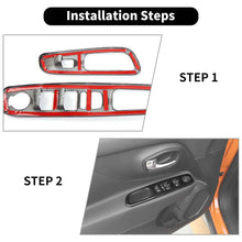 For Jeep Renegade 2016-2019 Window Lift Panel Cover Trim Frame RT-TCZ