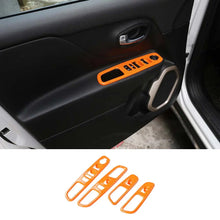 For Jeep Renegade 2016-2019 Window Lift Panel Cover Trim Frame RT-TCZ