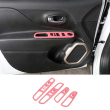 For Jeep Renegade 2016-2019 Window Lift Panel Cover Trim Frame RT-TCZ