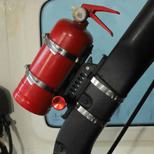 For Jeep Wrangler CJ YJ TJ JK JL Quick Release Fire Extinguisher Mount - Aluminum Adjustable UTV Roll Bar Fire Extinguisher Holder Mounting Bracket RT-TCZ