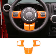 For Jeep Wrangler JK 11-17 & Patriot Compass11-16 & Grand Cherokee11-13 Steering Wheel Covers Panel Trim RT-TCZ