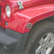 For Jeep Wrangler JK 2007-2018 Wheel Eyebrow Light Lamp Trim Guards RT-TCZ