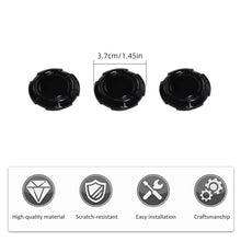 For Jeep Wrangler JK JKU Door Lock Trim Cover ABS 3pc RT-TCZ