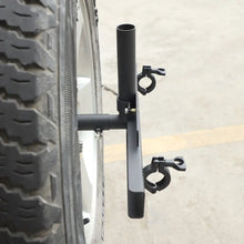 For Jeep Wrangler JK JKU Multi-function Spare Tire Flag Pole License Plate holder Mount RT-TCZ