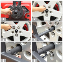 For Jeep Wrangler JK JKU Multi-function Spare Tire Flag Pole License Plate holder Mount RT-TCZ