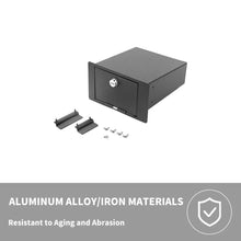 For Jeep Wrangler JK/JL 4-Dr Rear Under Seat Security Storage Organizer Lock Box RT-TCZ