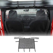 For Jeep Wrangler JK JL Gladiator JT Rear Seat Divider Net Mesh Cargo Net Dog Car Barrier RT-TCZ