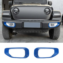 For Jeep Wrangler JL/Gladiator JT 2018+ Front Fog Lamp Decorative Frame Accessories RT-TCZ