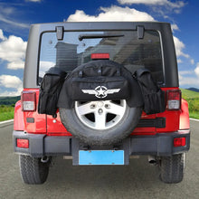 For Jeep Wrangler TJ JK JL 4PCS Spare Tire Storage Bag Cargo Organizer Bag Kit RT-TCZ