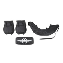 For Jeep Wrangler TJ JK JL 4PCS Spare Tire Storage Bag Cargo Organizer Bag Kit RT-TCZ