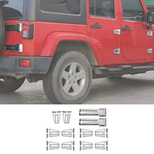 For Jeep Wrangler JK 2007-2017 34 x Car Door/Hood/Spare Tire Hinge Set 4Dr RT-TCZ
