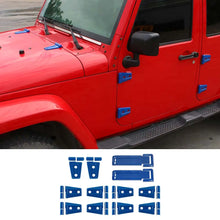 For Jeep Wrangler JK 2007-2017 34 x Car Door/Hood/Spare Tire Hinge Set 4Dr RT-TCZ