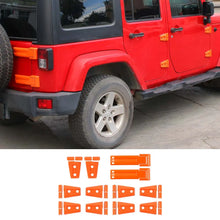 For Jeep Wrangler JK 2007-2017 34 x Car Door/Hood/Spare Tire Hinge Set 4Dr RT-TCZ
