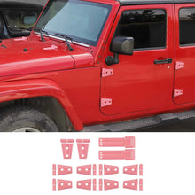 For Jeep Wrangler JK 2007-2017 34 x Car Door/Hood/Spare Tire Hinge Set 4Dr RT-TCZ