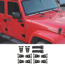 For Jeep Wrangler JK 2007-2017 34 x Car Door/Hood/Spare Tire Hinge Set 4Dr RT-TCZ