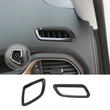 For 2016+ Jeep Renegade Dashboard Front Air Vent Outlet Ring Cover Trim RT-TCZ
