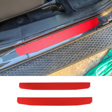 For 2018+ Jeep Wrangler JL JT 2Door Aluminum Alloy Door Sill Threshold Guard Entry Plate Protector Strip Trim RT-TCZ