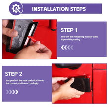 For 2007-2017 Jeep Wrangler JK 2 Door Hinge Cover Trim Upgrade Black RT-TCZ