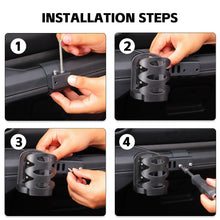 For 2024+ Jeep Wrangler JL & Gladiator JT Co-pilot Handlebar Water Cup Holder Mount Bracker RT-TCZ