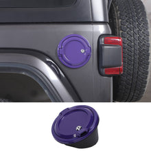 For 2018+ Jeep Wrangler JL Door Fuel Tank Gas Cap Cover With Lock Cover Trim RT-TCZ