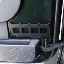For 2007-2010 Jeep Wrangler JK JKU Front Door Shelf Cargo Rack Luggage Holder Storage Kit RT-TCZ