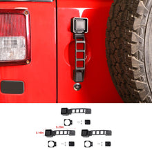 For 2007-2018 Jeep Wrangler JKU 2-Door  Mechanical Hollow Shape Handle Replacement Part (3 Handle /Set) RT-TCZ