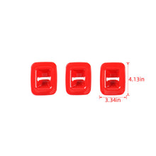 For 2014+ Jeep Cherokee Rear Seat Back backrest Cover Molding Trim 3PC RT-TCZ