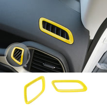 For 2016+ Jeep Renegade Dashboard Front Air Vent Outlet Ring Cover Trim RT-TCZ