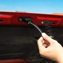 For 2007-2017 Jeep Wrangler JK Metal Hood Safety Catch Latch Hood Lock Hook Black RT-TCZ